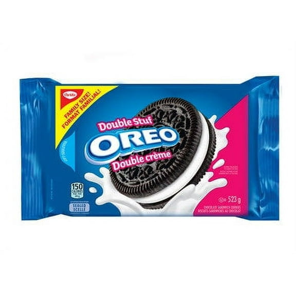 Christie Oreo Double Stuf, Family Size Cookies, 523g/18.4 oz