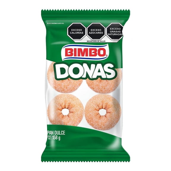 Donas Bimbo azucaradas 158 g
