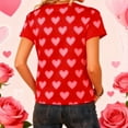 thumbnail image 4 of TaTaai Couple Crew Neck Printed Sweatshirt, Valentine's Day Gift Unisex Long-Sleeve Gift, 4 of 8