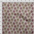 thumbnail image 4 of oneOone Cotton Poplin Light Beige Fabric Asian Kilim Dress Material Fabric Print Fabric By The Yard 42 Inch Wide, 4 of 5