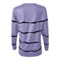 thumbnail image 5 of Levmjia Clearance Tops for Women Long Sleeve Trendy Fall Winter Printing Loose Crewneck Pullover Shirt Blouse, 5 of 5