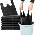 thumbnail image 3 of Bolsas de Basura de Plástico Negras de Gran Capacidad, 100 Unidades, Bolsas de Basura Duraderas y Reciclables con Asas para el Hogar y la Cocina, 32 X 52 cm, 3 of 5