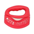 thumbnail image 2 of Multifunctional Pizza Cutter Slicer Red 15 * 13CM Stainless With Cover Ergonomic Handle Protective Cover Dishwasher Safe Kitchen Tool For Pizza Dough Vegetables Cheese Perfect Slicer, 2 of 6
