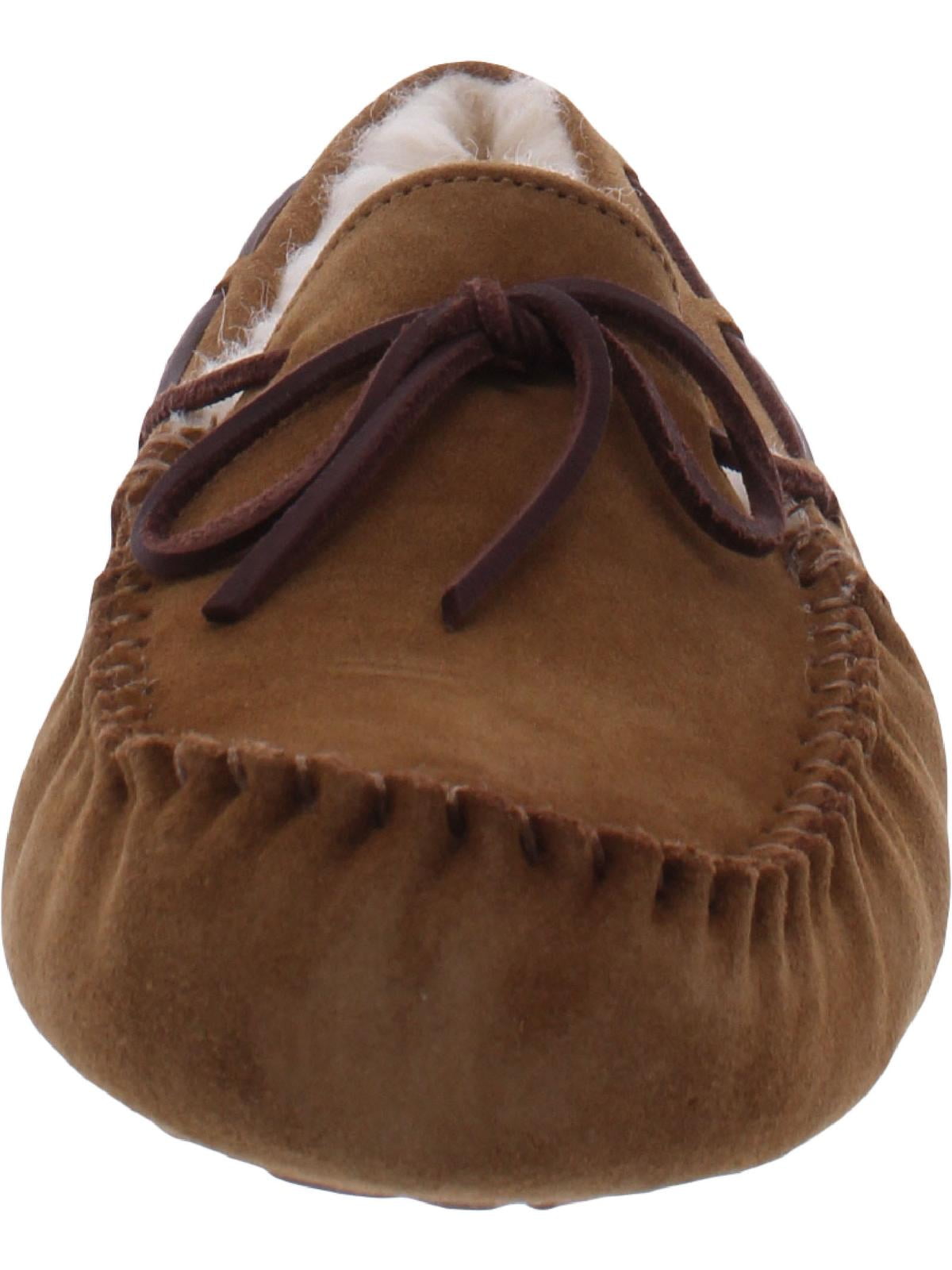 UGG Women's Dakota Moccasin Slippers, Water-Resistant Suede UGG Women's Dakota Moccasin Slippers, Water-Resistant Suede