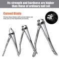 thumbnail image 5 of Manicure Set Professional Nail Clippers Kit 12Pcs Pedicure Care Tools Stainless Steel Women Grooming Kit for Travel or Home brown, 5 of 6