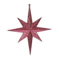 thumbnail image 1 of Vickerman M167470 12 Po. Ornement Étoile Fuchsia Pailleté - 2 par Sac, 1 of 3