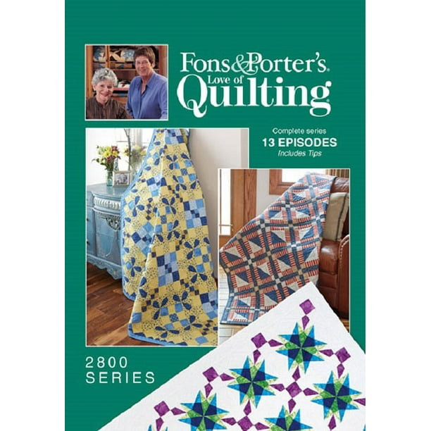 Fons & Porter's Love of Quilting Complete Series 2800 [13 Episodes