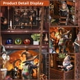thumbnail image 3 of Book Nook Kit  Kits For Adults Diy Booknook Model Build 3d Wooden Puzzle Bookend Bookshelf Insert Miniature Dollhouse Home Decoration, 3 of 6