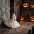 thumbnail image 6 of THOPBPRK Ghost Hat Ornaments Holiday Home Decor Festive Tabletop, Mantel Display Novelty Indoor For Autumn Fall Celebrations , 3.9x6.2 Inch Black, 6 of 7
