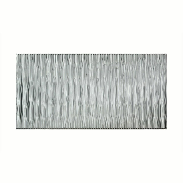 FASÄDE Easy Installation Dunes Brushed Aluminum Wall Panel (4' x 8' Panel)