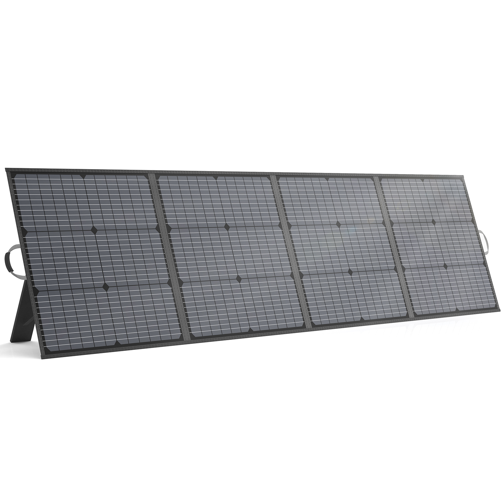 MHPOWOS Solar Panel 220W/40V Foldable Solar Charger with Adjustable Kickstand for Portable Power Station Outdoor Camping RV Off Grid System