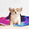 thumbnail image 4 of Pofeuu Neon Toy Cat Reflections Print Puppy Blanket,Dog Blankets,Pet Blanket Cozy Cat Blankets for Indoor Cats, Fuzzy Pet Blanket for Kitten Doggy Dog Blankets-Large, 4 of 8