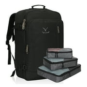 Hynes Eagle Unisex 38L Travel Backpack with 3PCS Packing Cubes