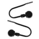 thumbnail image 1 of Cortina Tibeback 2 piezas diseño ahuecado en U Negro, 1 of 8