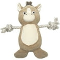 thumbnail image 1 of GiGwi 12" Squeaker with Rope Cozy Horse Dog Toy, 1 of 5