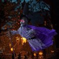 thumbnail image 6 of XGFHYJEH Halloween Decor, Halloween Decorations, Halloween Decorations Indoor, Halloween Decor Indoor, 6FT Halloween Flying Witch, 6 of 7