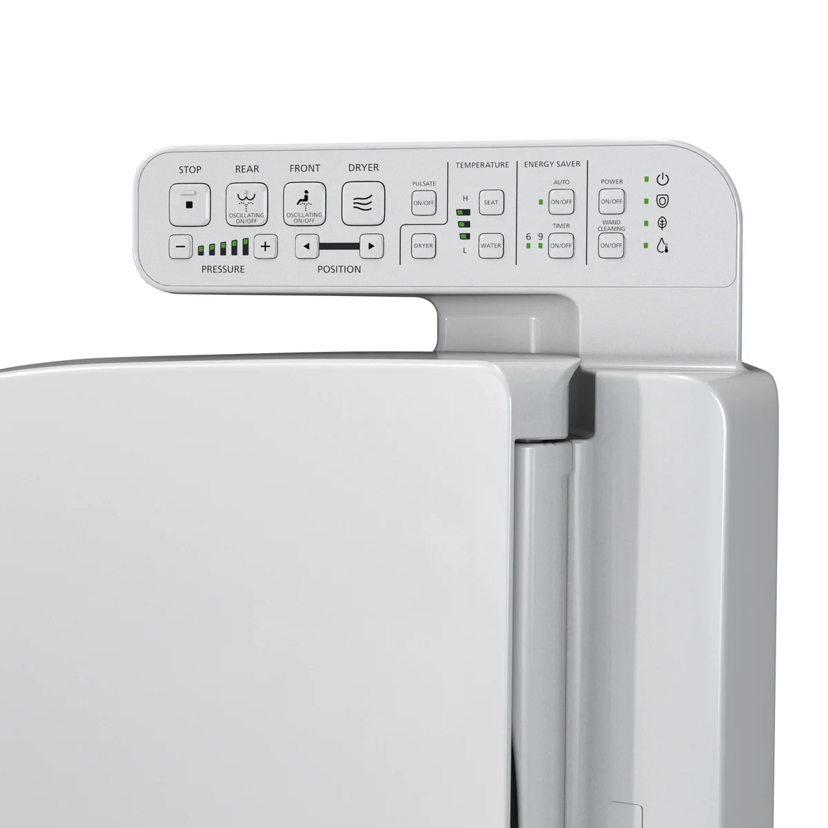 Toto T1SW3014#01 Washlet Electronic Bidet Toilet Seat, Elongated with Soft Close