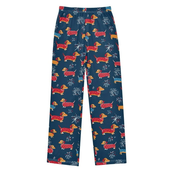 joogoo Dachshund Cute Dogs Pajama Pants Pj Bottoms Sleepwear Lounge L