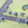thumbnail image 3 of :200 Model Tree DIY Scenery Landscape for Diorama Wargame Parts #4 Blue White, 3 of 8