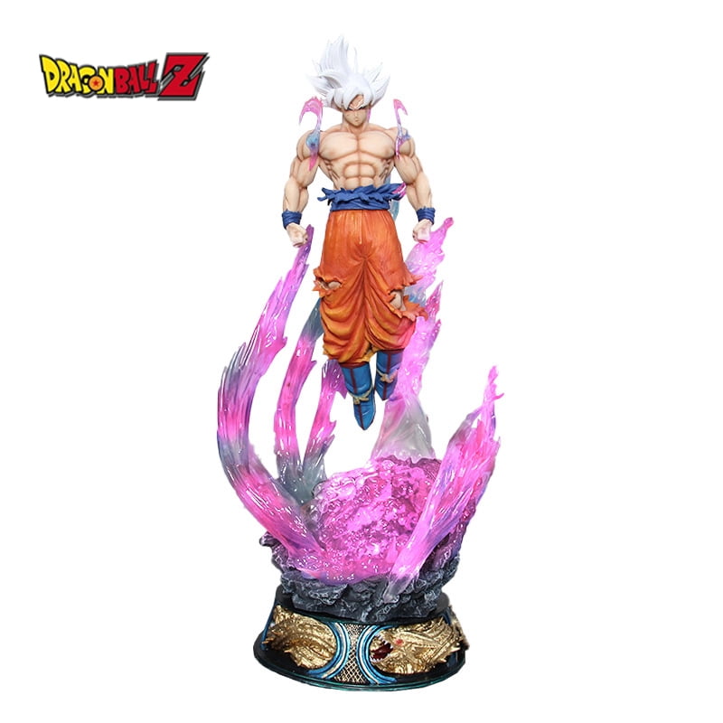 Figura de anime de Dragon Ball de 25 cm, Son Goku Ultra Instinto Super ...