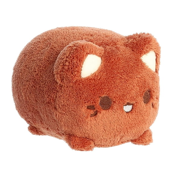 Aurora - Small Brown Tasty Peach - 7" Coconut Meowchi - Enchanting Stuffed Animal