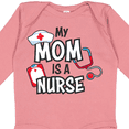 thumbnail image 4 of Inktastic My Mom is a Nurse Boys or Girls Long Sleeve Baby Bodysuit, 4 of 5