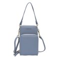 thumbnail image 1 of Qarigey Bolso de hombro para mujer a prueba de arañazos, amplia aplicación y resistente al desgarro para bolso femenino dentro o fuera de Bolsas de mensajero y de hombro Azul claro, 1 of 6