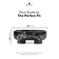 thumbnail image 3 of Radicaln Marble Oval Bowl With Stand 10" Inches Black Handmade Candy Dish and Candle Holder, Ideal Key Bowl, Fruit and Decorative Bowl For Entryway Table, 3 of 6