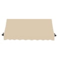 thumbnail image 2 of Awntech 8.375 ft Charleston Fixed Awning Acrylic Fabric, Tan, 2 of 2