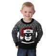 thumbnail image 4 of Batman Holiday Hat Kids Ugly Christmas Sweater, 4 of 6