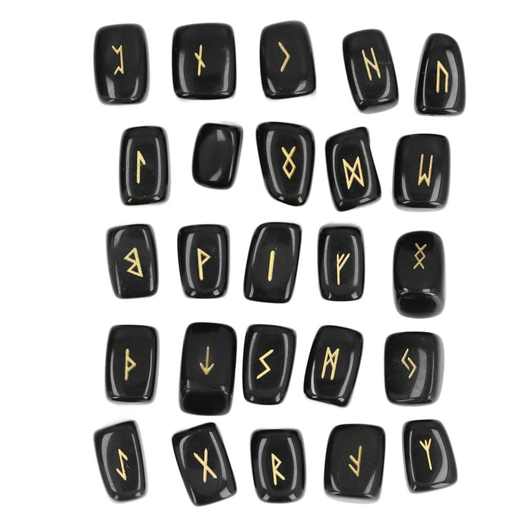 Rune Stones, Runes Ancient Rune For Glass Container For Household For  Collect 