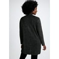 thumbnail image 2 of Jessica London Women's Plus Size Ribbed Midi Cardigan, 2 of 3