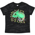 thumbnail image 3 of Inktastic Tiny, Cute Chameleon Boys or Girls Toddler T-Shirt, 3 of 5
