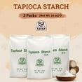 thumbnail image 5 of Tapioca Starch, 42oz (Pack of 3) – Gluten-Free, Kosher, Vegan, All-Natural Thickener, 5 of 9