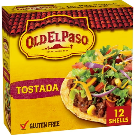 Old El Paso Tostada Shells, Gluten Free, 12-Count, 4.5 oz.