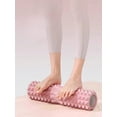 thumbnail image 4 of Textured Foam Roller for Deep Tissue Massage, High-Density EVA Muscle Roller for Back, Legs, Yoga, Pilates, and Physical Therapy, Pink, 4 of 19