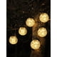 thumbnail image 1 of Solar Lanterns PARTPHONER, paquete de 6 globos colgantes impermeables, 10 cm, 1 of 8