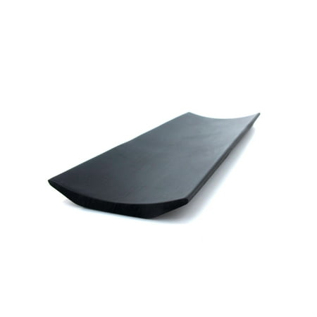 10 Piece Sushi BambooMN Small Bamboo Wooden Black Rectangle Sushi Serving Tray Plate - 7
