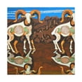 thumbnail image 1 of Golden Horned Bighorn - Canvas, 1 of 10