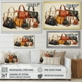 thumbnail image 4 of Designart "Envy-Worthy Minimalism in Designer Bags IV" Fashion Floater Framed Wall Art Living Room, 4 of 7