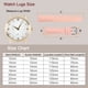 thumbnail image 3 of Cuero Reloj Correa 20mm Relieve Patrón Vaca Cuero Reloj Correa Reemplazo con Resorte Barras para Hombre y Mujer, Rosa, 3 of 6