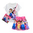 thumbnail image 1 of HAWEE Robe Mignonne Encanto Mirabel pour Filles Costume Isabela Cosplay avec 3 Pcs, 1 of 7