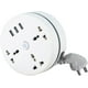 thumbnail image 1 of Civiliank Universal Power Strip, 5.9/9.1ft Wrapped Around Cord Retractable Powers Strip, With 3 Outlets 3 USB Ports, For Office,Travel, Home(1.8m), 1 of 5