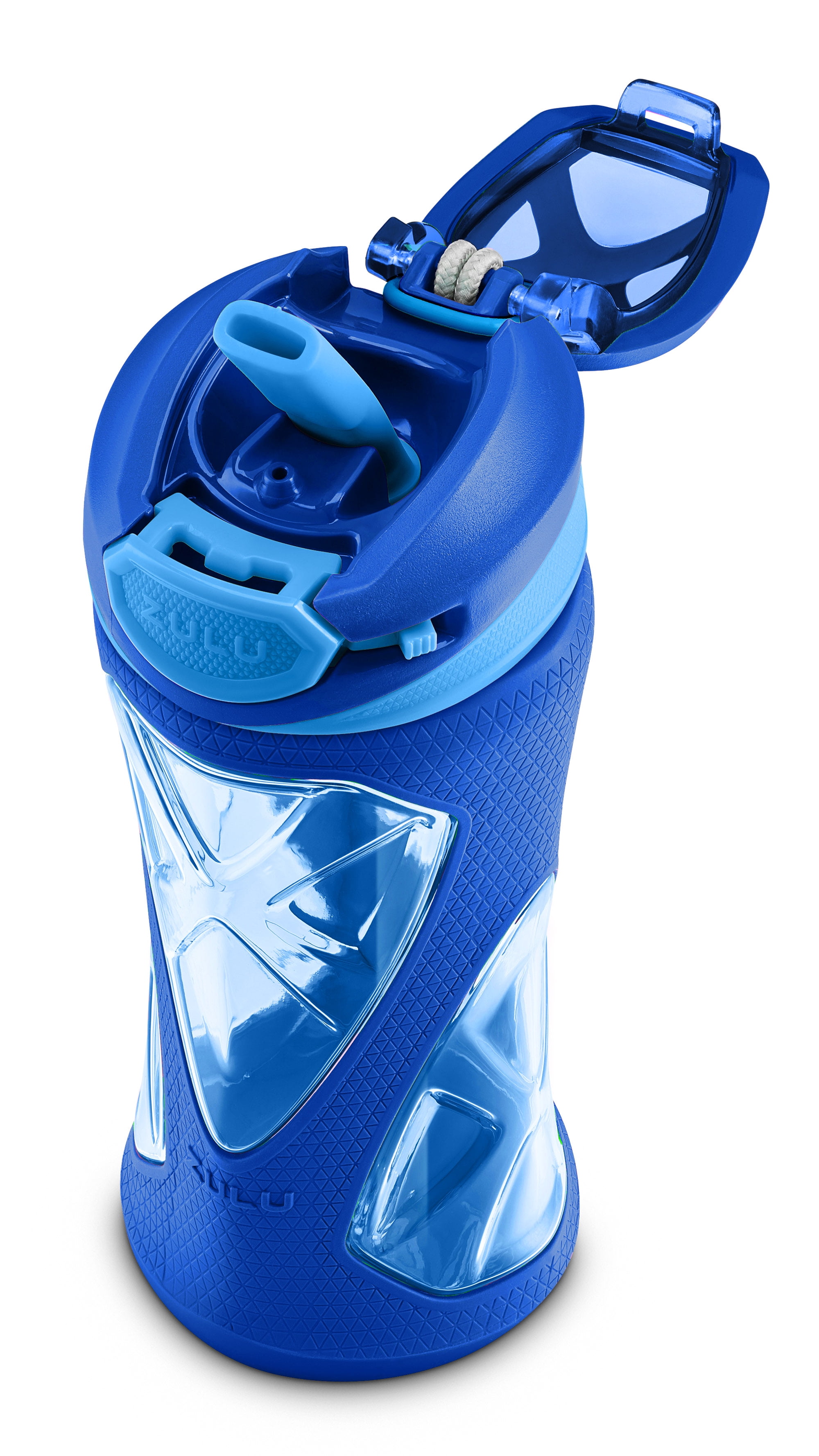 Torque Kids Tritan Plastic Water Bottle With Silicone Sleeve