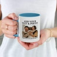 thumbnail image 6 of Valentines Custom Mug with Pictures 11oz Personalized Coffee Mug Gifts for Birthday Valentine's Day Multiple Colors Photo Mugs Personalized Text and Logo tazas personalizadas for Man Woman(Blue), 6 of 8