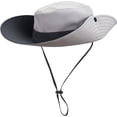thumbnail image 3 of Zukuco Women Summer Sun Hat Wide Brim Outdoor UV Protection Hat Foldable Ponytail Bucket Cap for Beach Fishing Hiking, 3 of 7