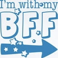 thumbnail image 2 of CafePress - I'm With My BFF (RIGHT) Infant Bodysuit - Baby Light Bodysuit, Size Newborn - 24 Months, 2 of 4