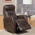 thumbnail image 5 of Pemberly Row Polyester/PU Power Swivel Glider Recliner in Truffle Brown, 5 of 6