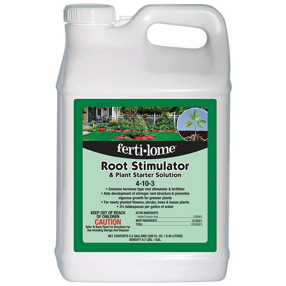 Fertilome 10653 Root Stimulator & Plant Starter Solution 4-10-3 2.5 gal