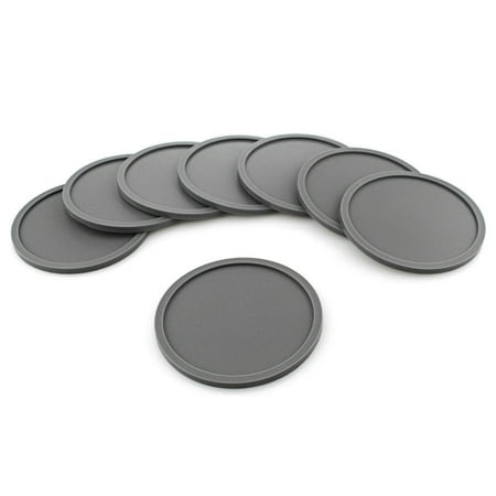

8PCS Heat-insulating Soft Rubber Mat Leak Proof Thickening Coaster for Kitchen Stove Top 2